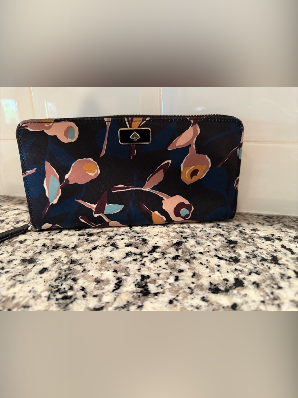 Kate Spade Dawn Paper Rose wallet